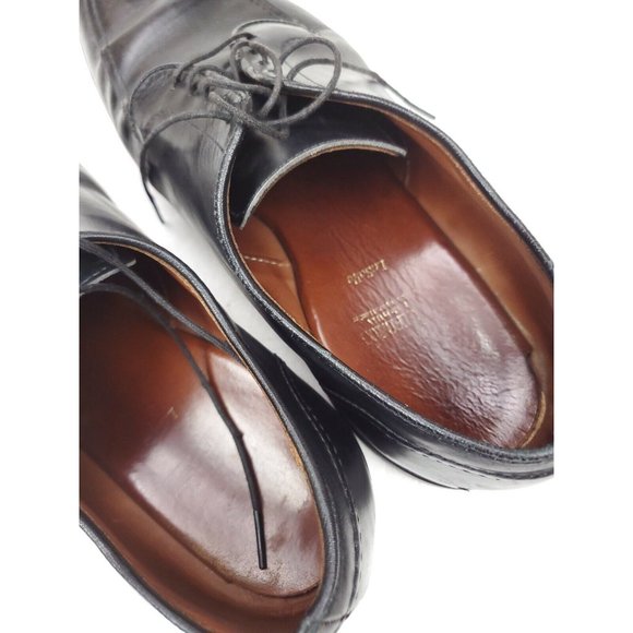 Allen Edmonds LaSalle Men\'s 10.5 EEE Black Split Apron Oxford Dress Shoe main image 4